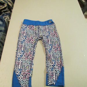 Multi Color RBX Running Capris Size Medium